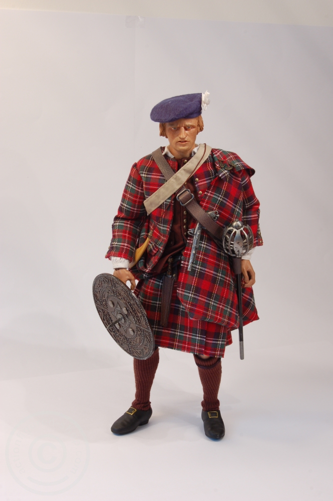 Jacobite Highlander - Niallghas - in 1/6 scale