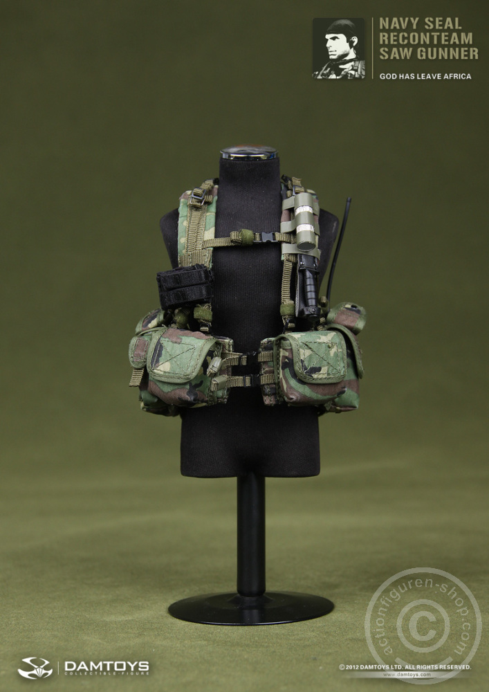 ミリタリー NAVY SEAL RECONTEAM SAW GUNNER Navy Seal Reconteam - SAW Gunner | DA93012