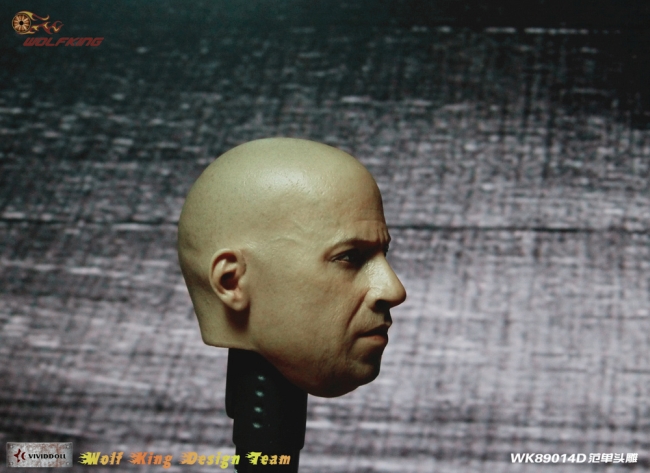 WK89014D-03 Vin Diesel - Head