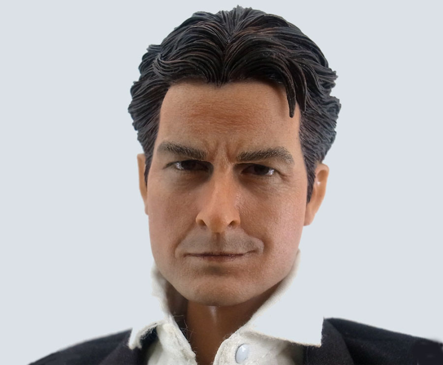 Charlie Sheen Head