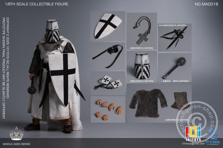 Medieval Teutonic Knights - in 1/6 scale