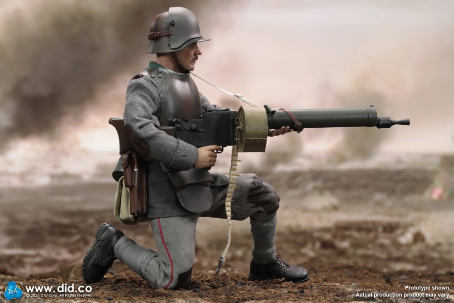 Arthur - WWI German MG08 Machine Gunner – in 1/6 scale Arthur - WWI German MG08 Machine Gunner – in 1/6 scale