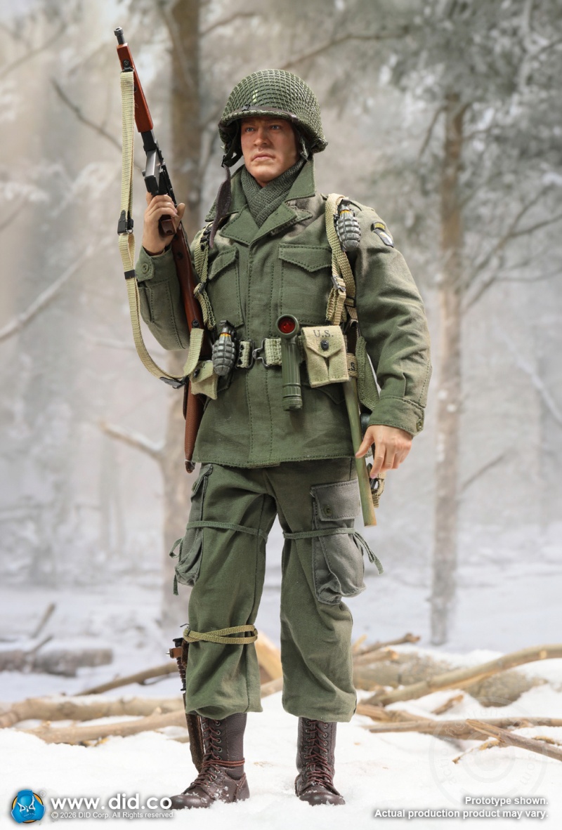Lieutenant Buck - 1/6 WWII US Army 101st Airborne Division 506th PIR - in 1/6 scale