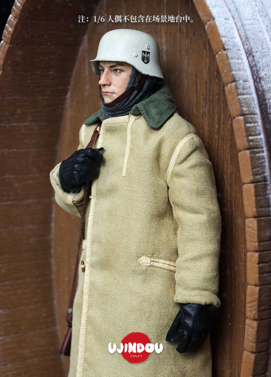 German Infantry - Sentry Box - Wachhaus - Leningrad 1943 - in 1/6 scale
