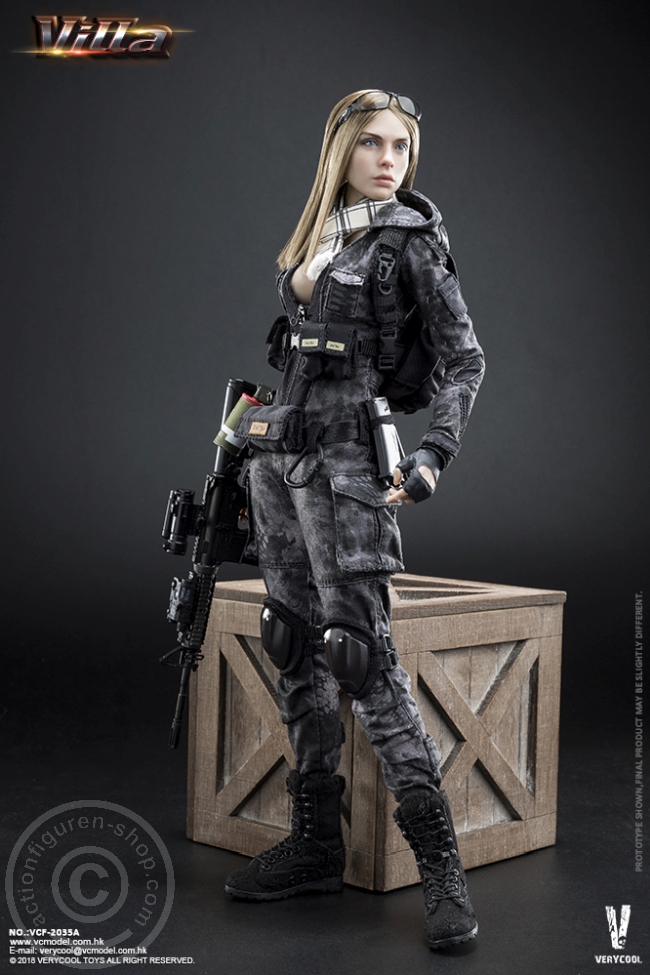 Villa - Police Black Python Stripe Camo