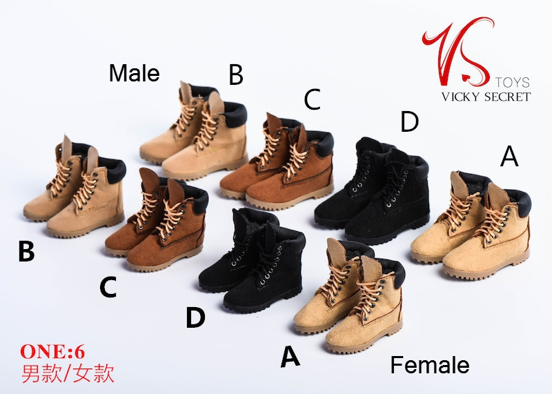 Boots - female - Black color - matte