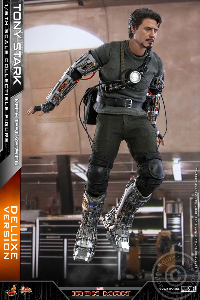 Iron Man - Tony Stark (Mech Test Version) - Deluxe Version - MMS582