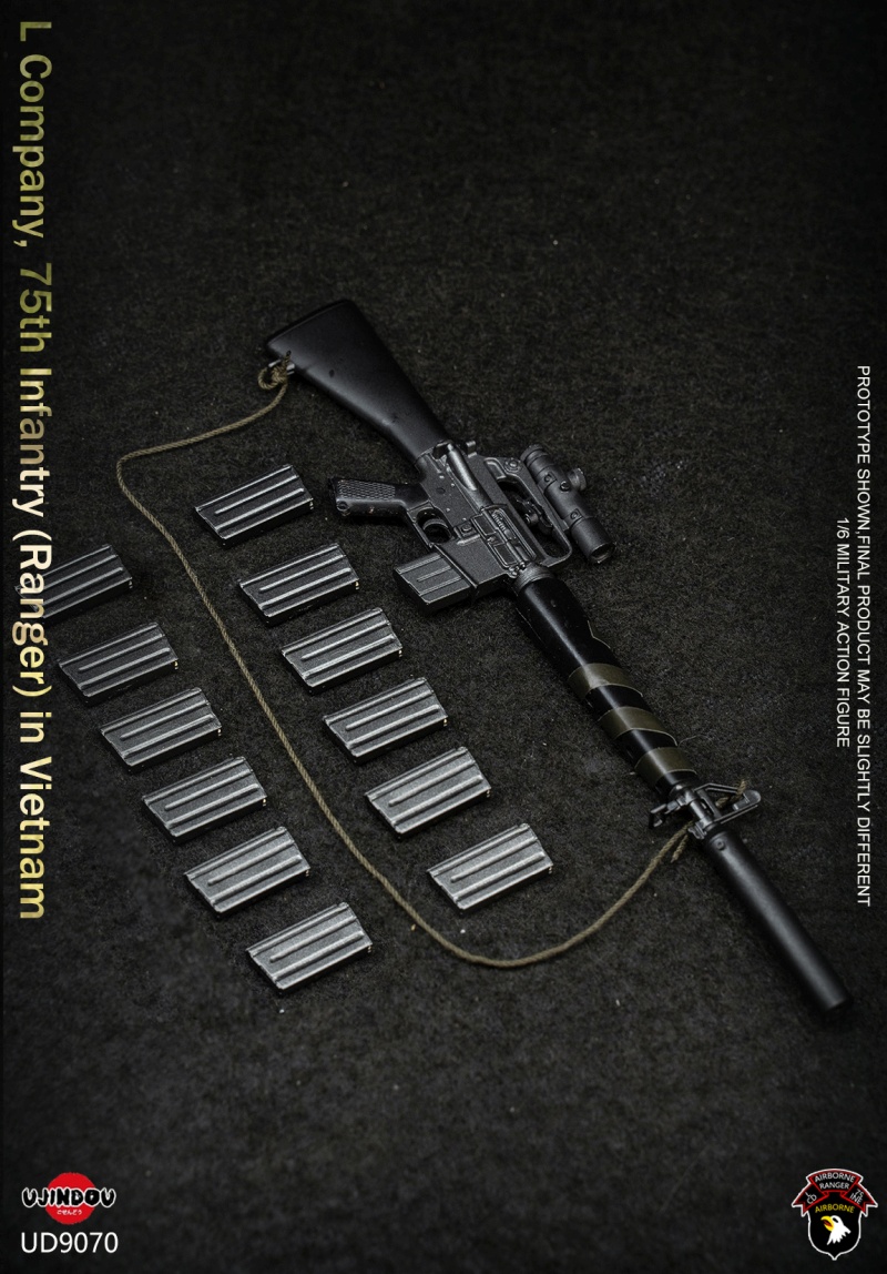 U.S. ARMY L Company - 75th Infantry (Ranger) in Vietnam - in 1/6 scale