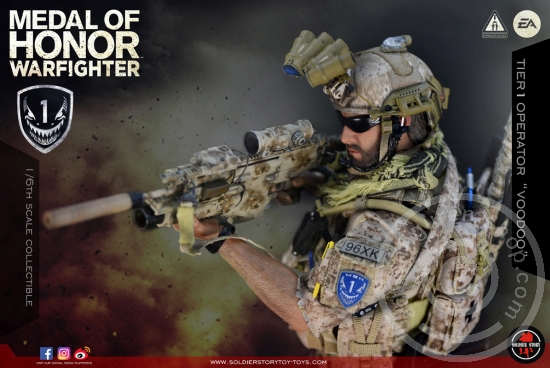 SST106-05 Medal Of Honor Navy SEAL Tier One - Operator "Voodoo"