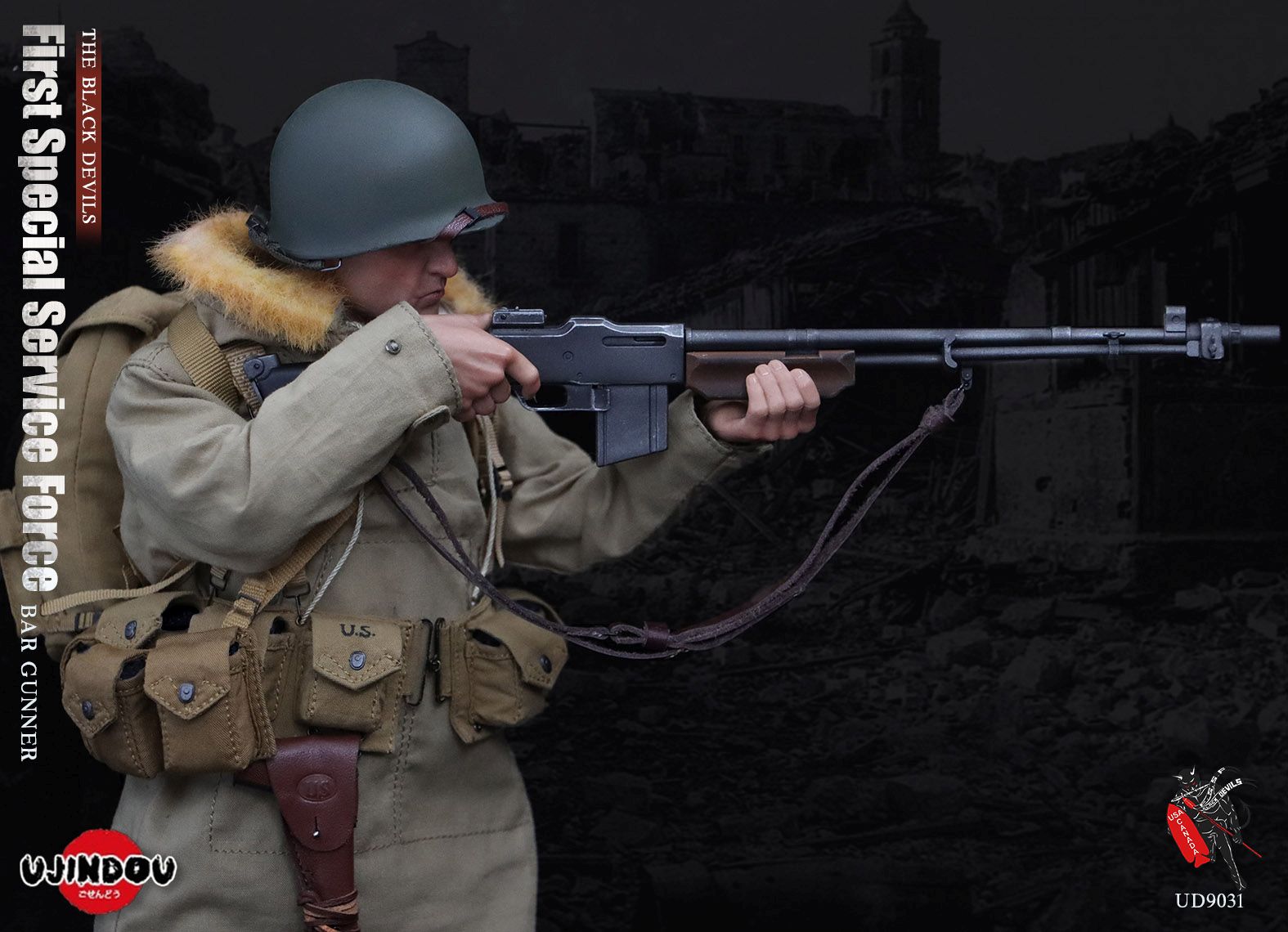 First Special Service Force - BAR Gunner - The Black Devils