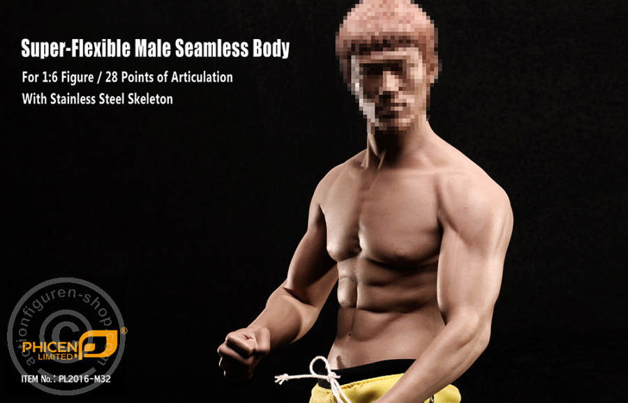 Super Flexibel Male Seamless Body
