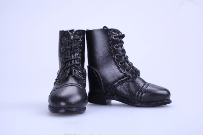 fri003-13-019ZrIQ4WwTFlae Black Female Combat Boots w/ Laces