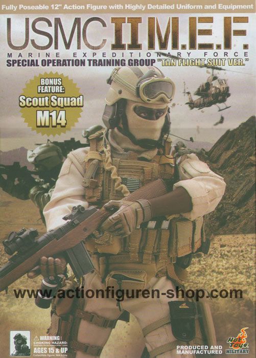 USMC II M.E.F. - Tan Flight Suit Version