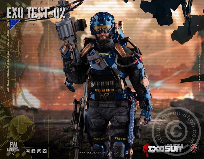 EXO SKELETON - Armor Suit Test-02 EXO SKELETON - Armor Suit Test-02