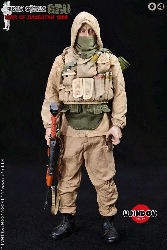 BBTUD9004-21 Vladimir - RUSSIAN SPETSNAZ GRU - WAR OF DAGESTAN 1999