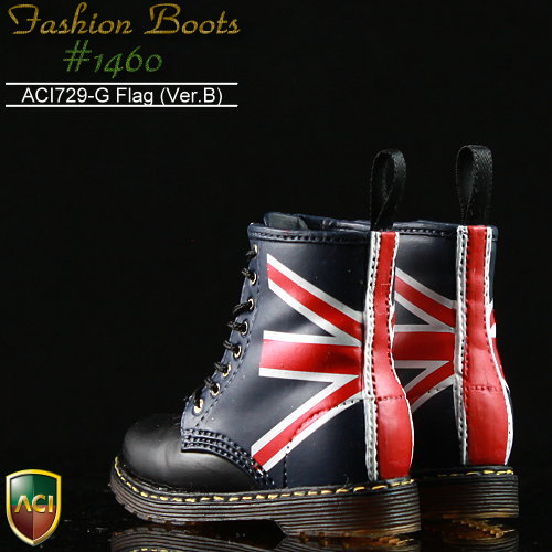 Fashion Punker Boots - black