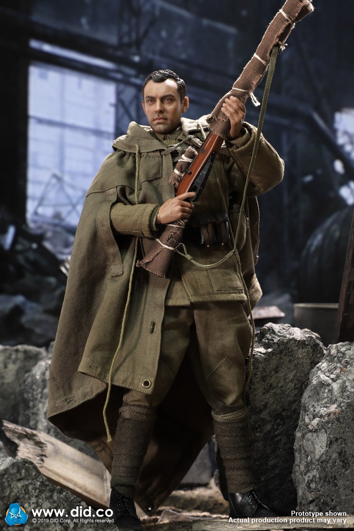 Vasily Zaitsev - WW II Red Army Sniper - with weathering