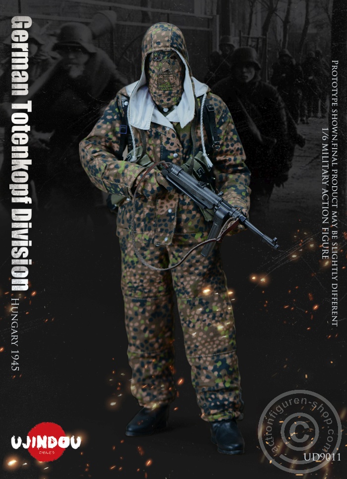 German Totenkopf Division WW-II - Hungary 1945 German Totenkopf Division WW-II - Hungary 1945