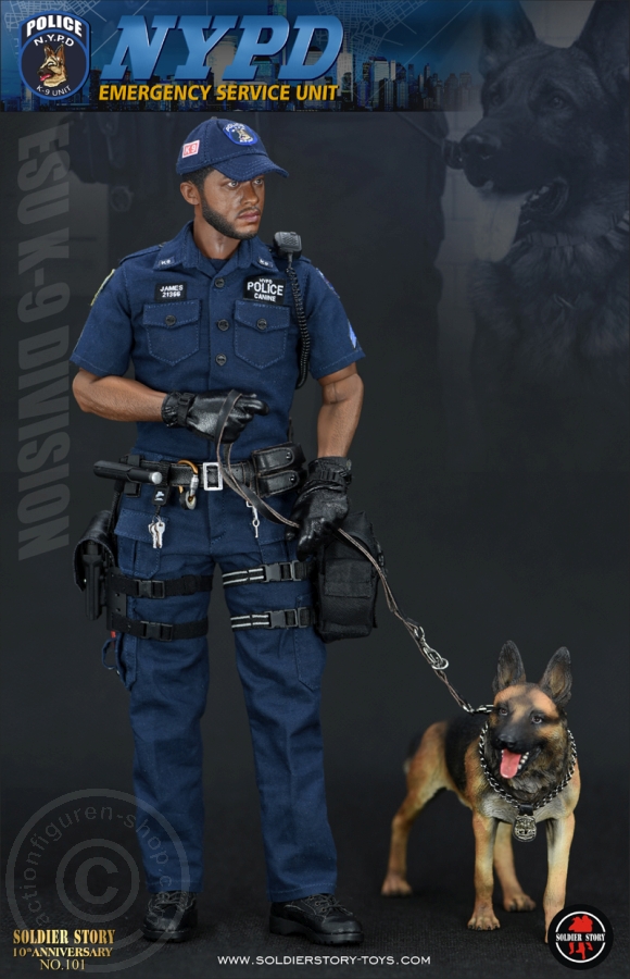 SSt101-01 NYPD - ESU - K-9 DIVISION - (Hundestaffel)