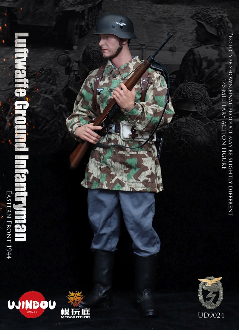 Luftwaffe Felddivison - Infantryman - WWII - Eastern Front 1944 Luftwaffe Felddivison - Infantryman - WWII - Eastern Front 1944