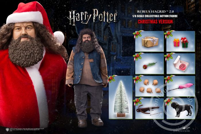 Rubeus Hagrid - Harry Potter And The Sorcerers Stone + X-Mas Version