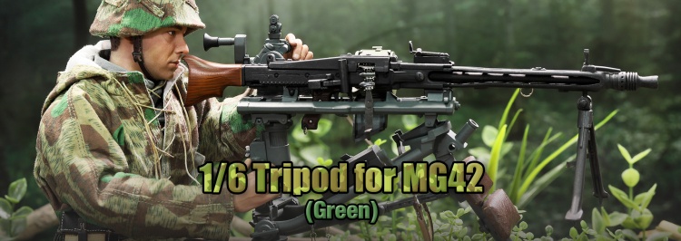 WWII German MG42 Tripod - green