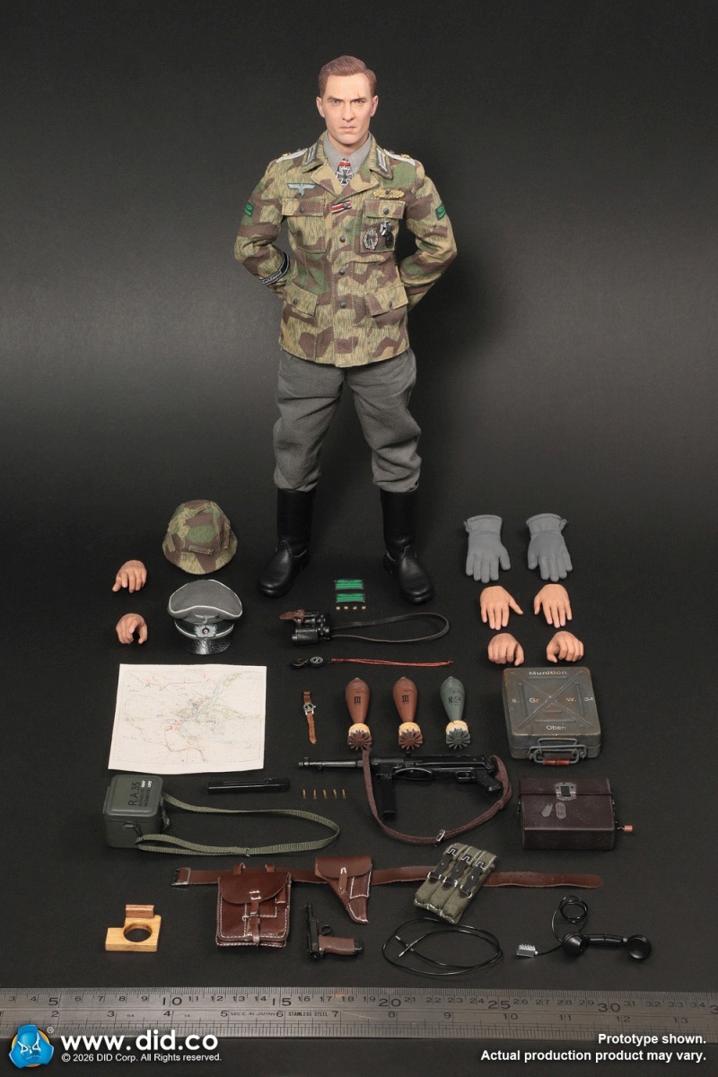 Jakob - WWII German GD Infantry Officer - in 1/6 scale
