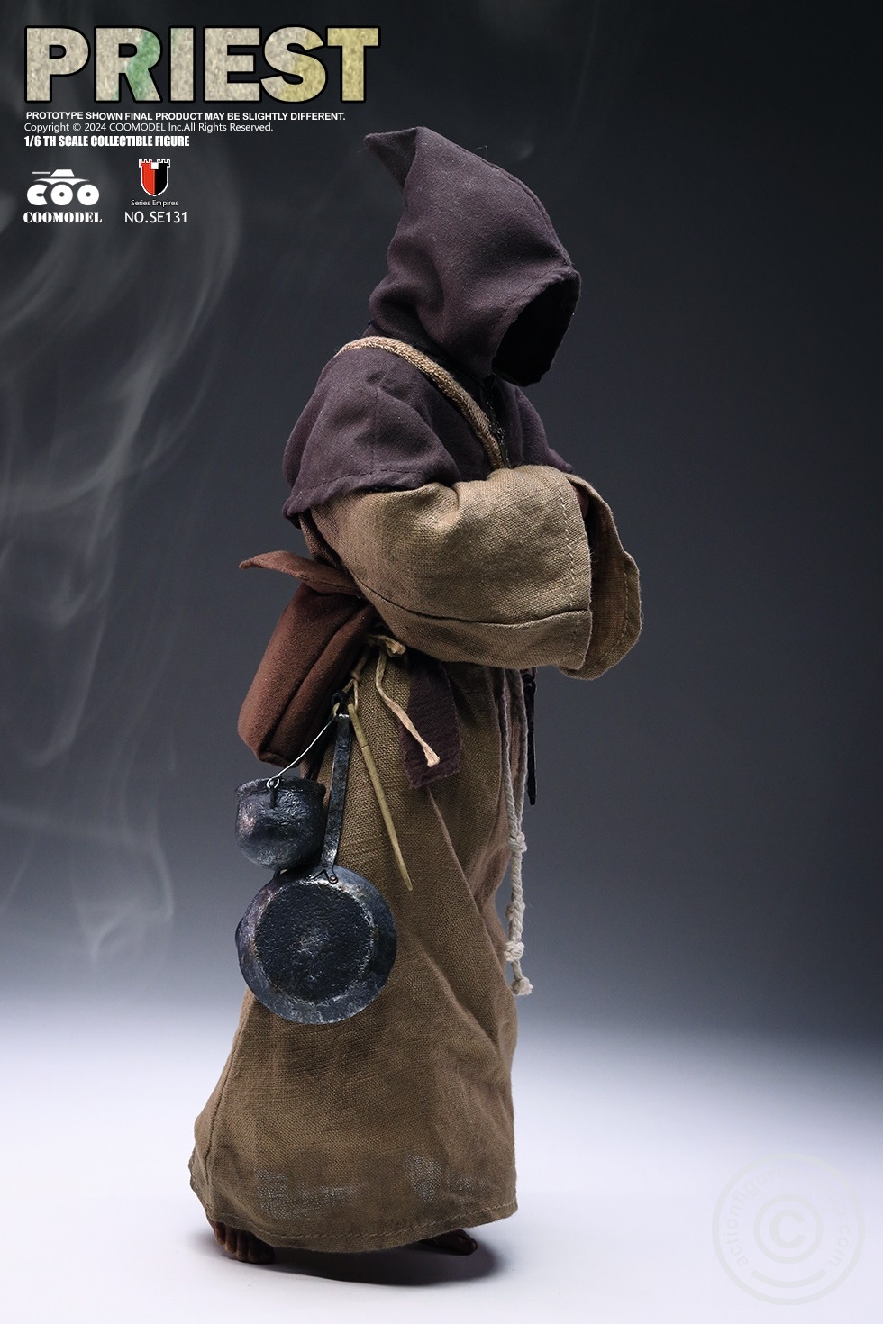 Medieval Priest - Series of Empire - in 1/6 scale