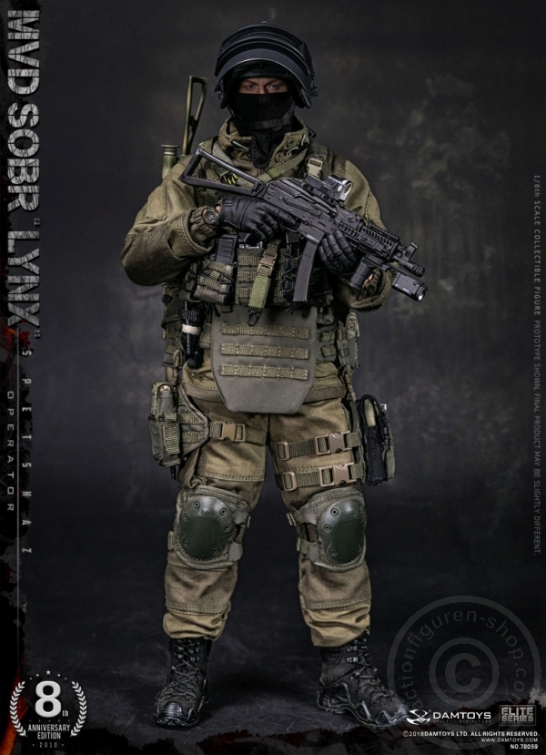 DA78059-01 Russian Spetsnaz MVD - SOBR LYNX - 8th Anniversary Edition