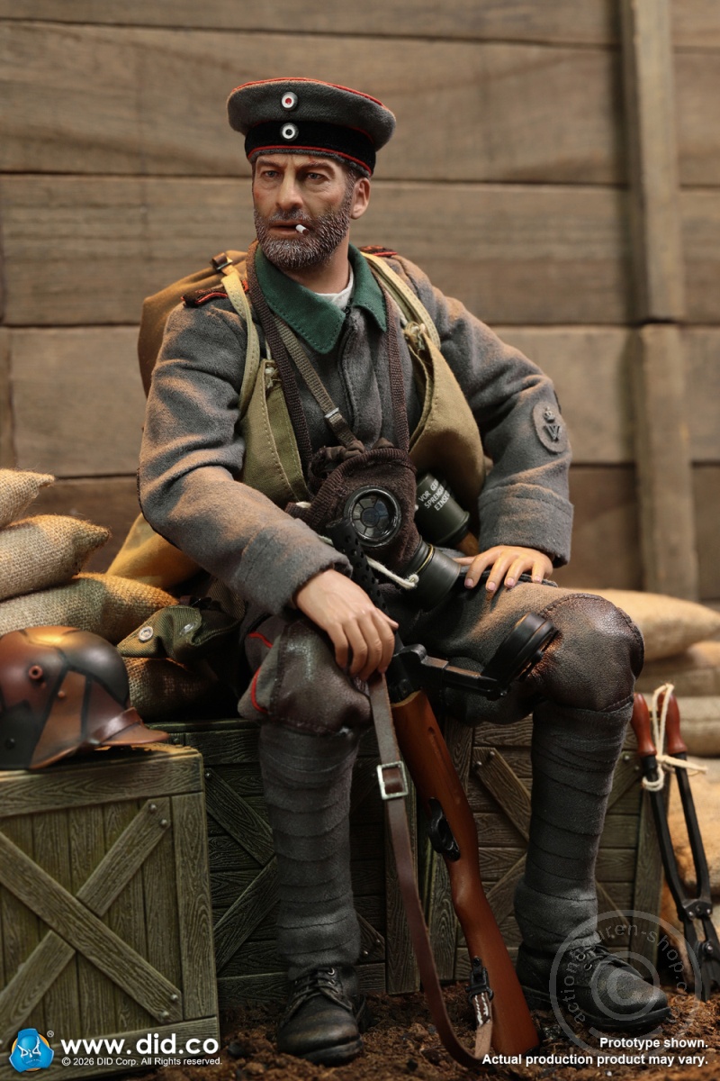 Bodo - WW I German Army Stormtrooper Infantry - in 1/6 scale