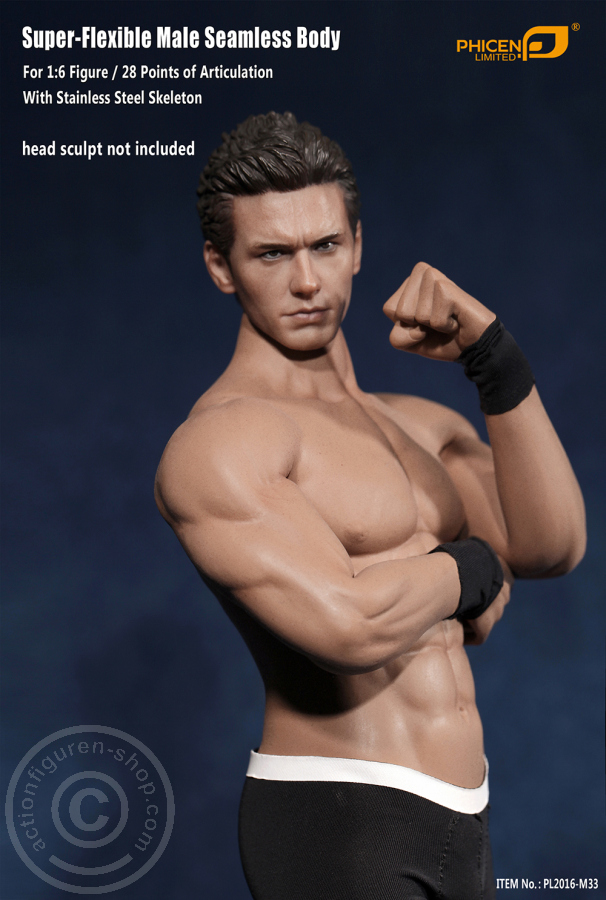 SUPER FLEXIBLE FIGURE 【PL2016-M33】 Super Flexibel Male Seamless Body | PL2016-M33