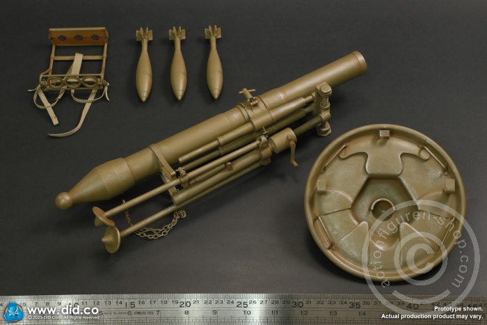 German 12cm Granatwerfer 42 mortar (sand) - WW II