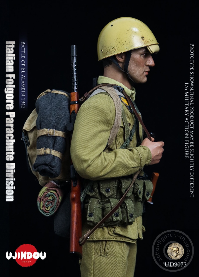 Italian Folgore Parachute Division - Battle of El Alamein 1942 - in 1/6 scale