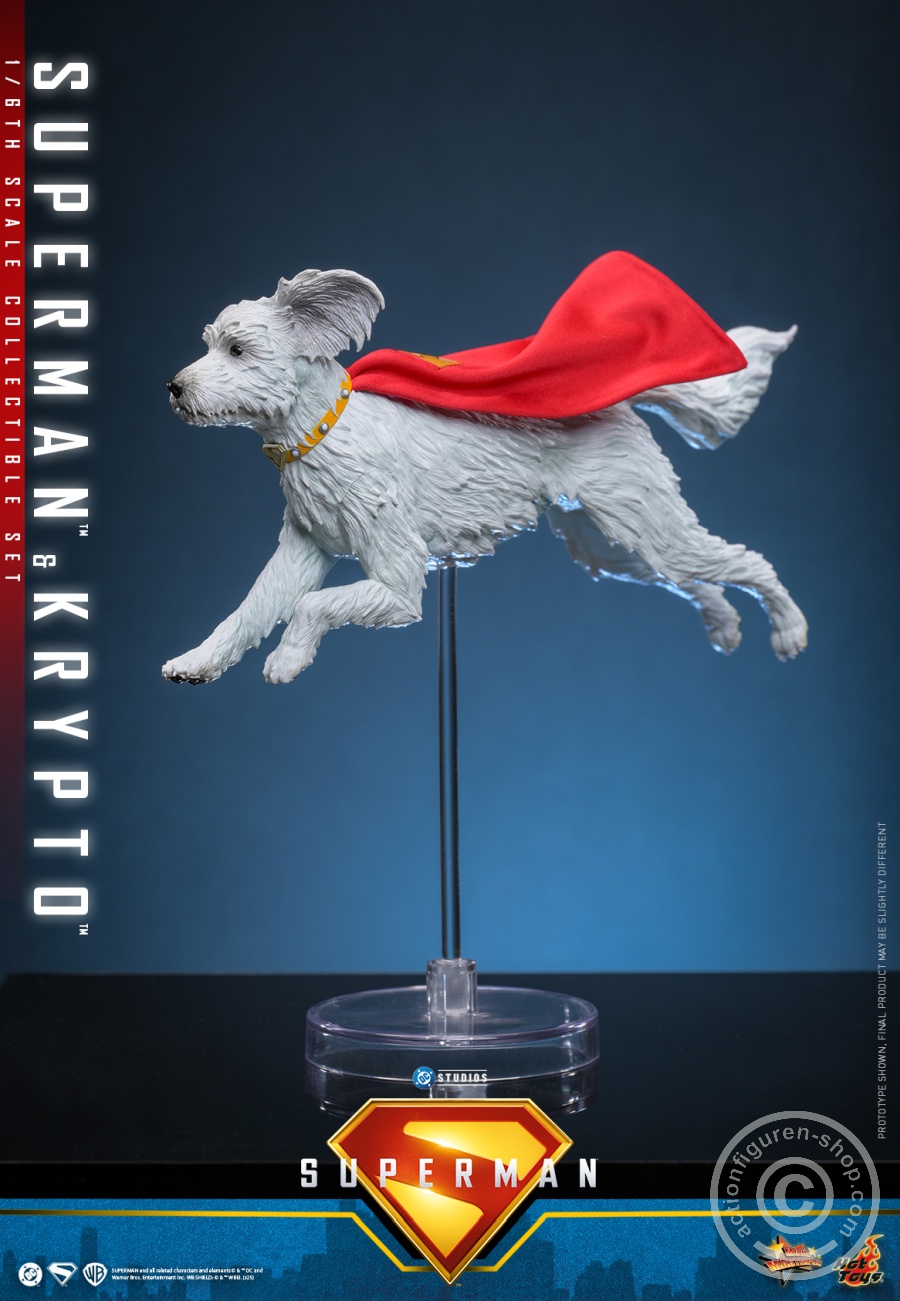 Hot Toys – MMS812 - Superman - 1/6th scale Superman & Krypto Collectible Set Hot Toys – MMS812 - Superman - 1/6th scale Superman & Krypto Collectible Set