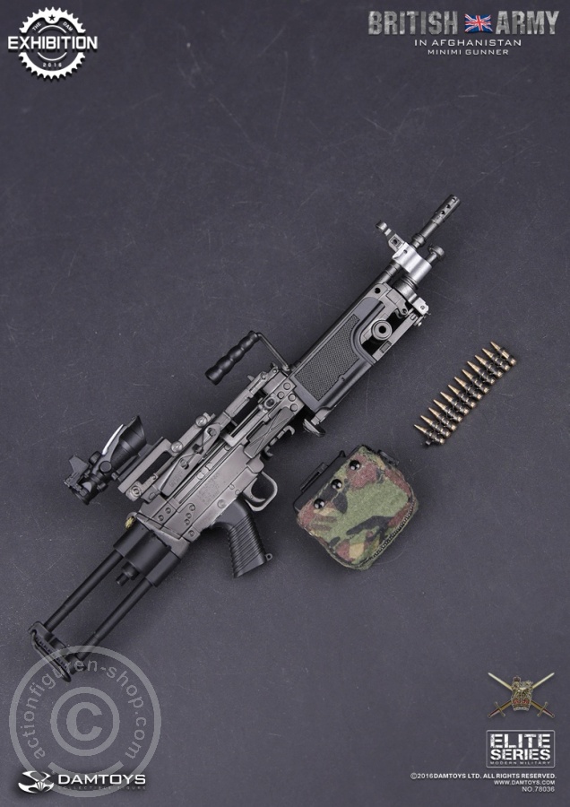 DA78036-248HkjjsfL5xKfa British Army in Afghanistan - Minimi Gunner - 2016 Exclusive