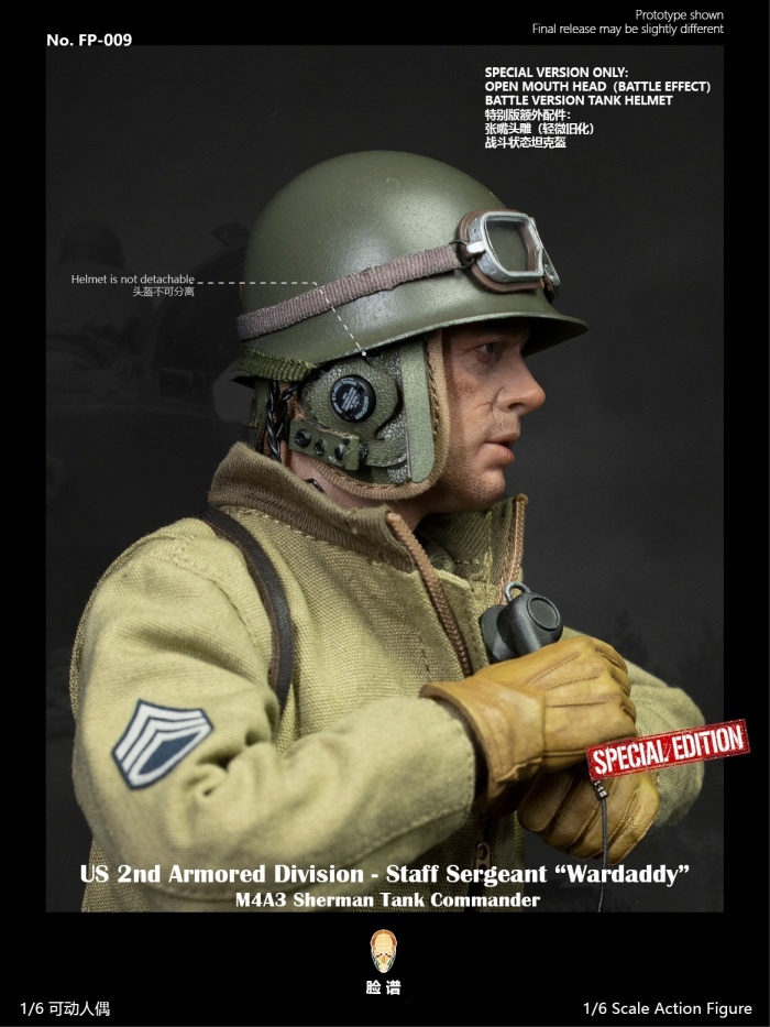 Wardaddy - Fury - US 2nd Armored Division - Special Edition