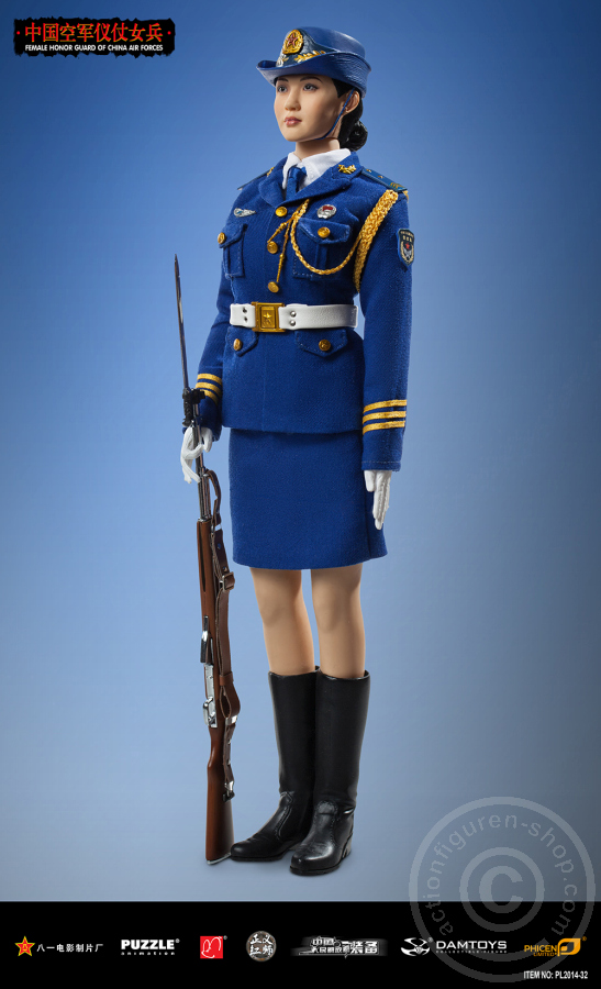 Female Honor Guard from China Air Force