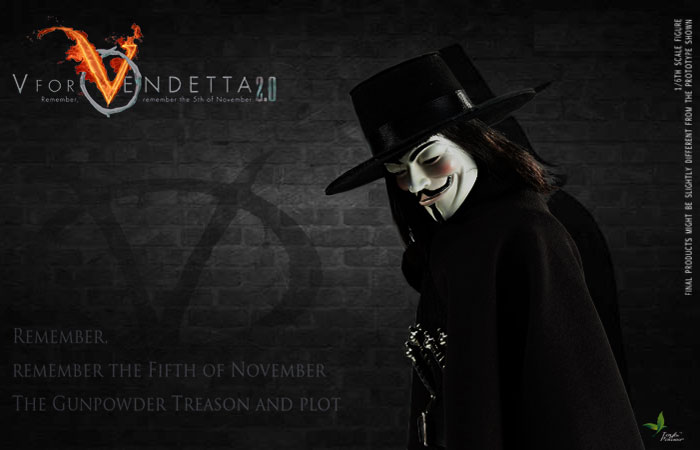TP-CT013-00 V for Vendetta 2.0 - Guy Fawkes