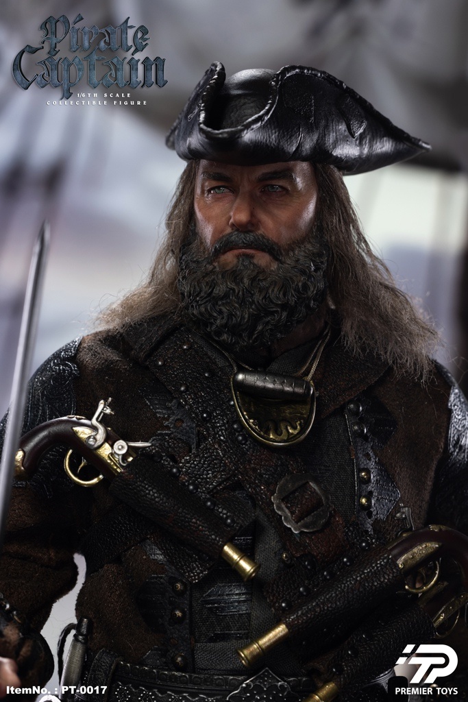 Pirate Captain - Blackbeard - Edward Teach-  in 1/6 scale