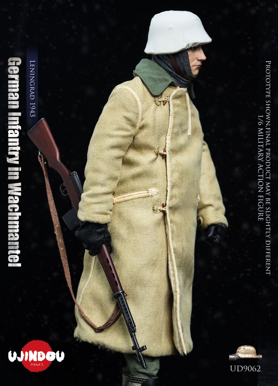 German Infantry - Wachmannschaft - w/ Wachmantel - Leningrad 1943 - in 1/6 scale