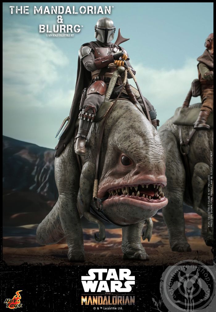Star Wars: The Mandalorian - Mandalorian & Blurrg - TMS046