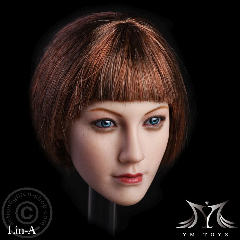 ymt-lina-02BCxFdgo6yTjU2 Asian Female Head - short brown Hair
