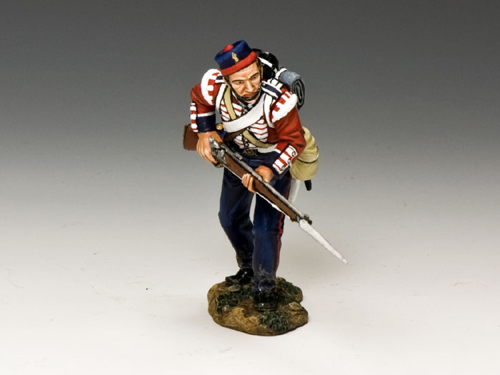 Crouching w/ Rifle & Bayonet