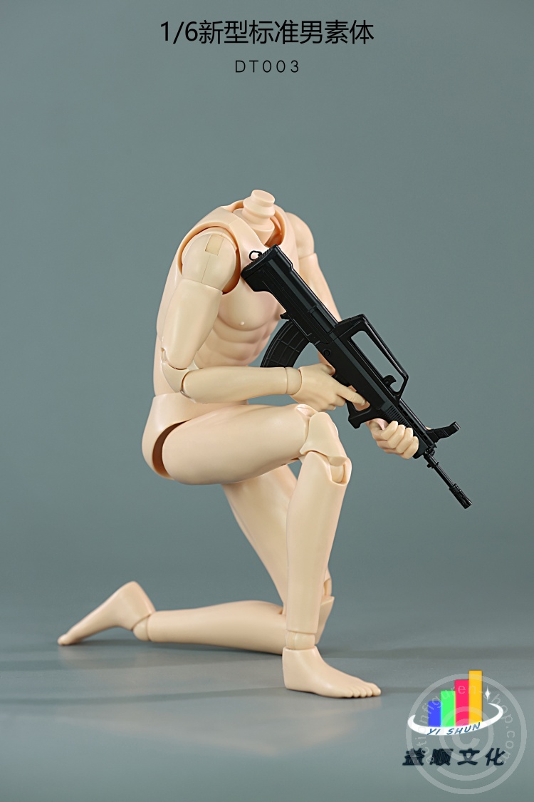 Male Body - Pale - 1/6 scale