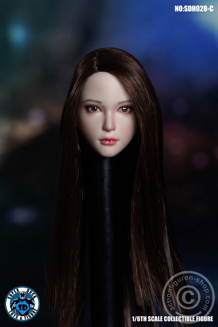 Female Head - Mel - brown Hair