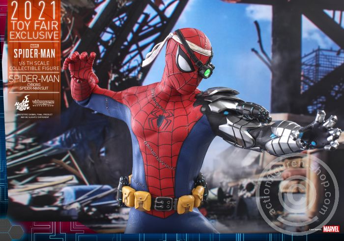 607881-15 Marvel's Spider-Man - Spider-Man (Cyborg Spider-Man Suit) - Toy Fair Exclusive - VGM51