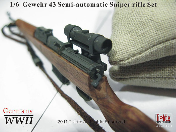 G43 mit ZF - Halbautomatisches Gewehr