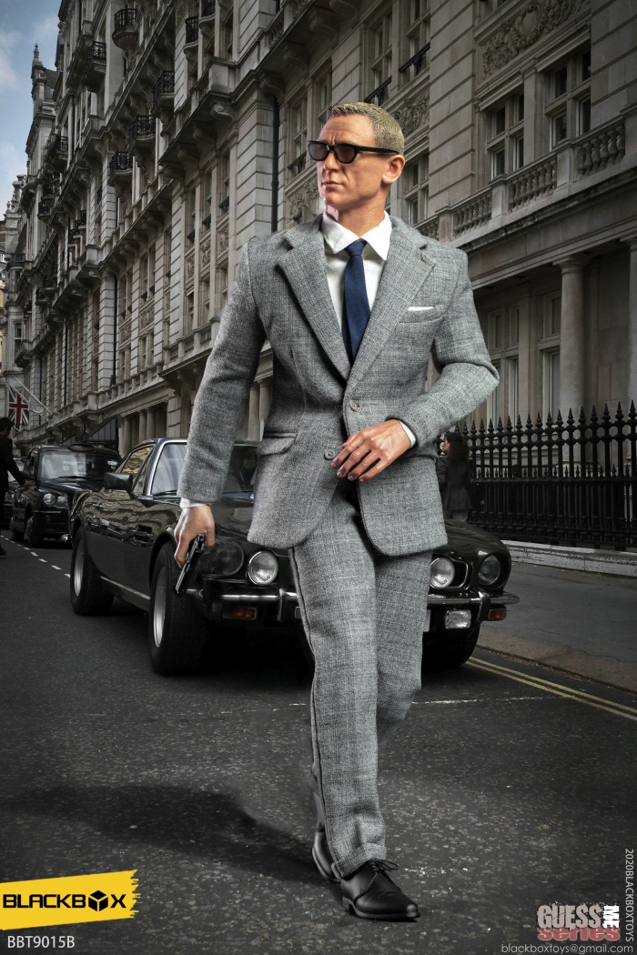 BBT-9015B-09 Agent James - Grey Suit