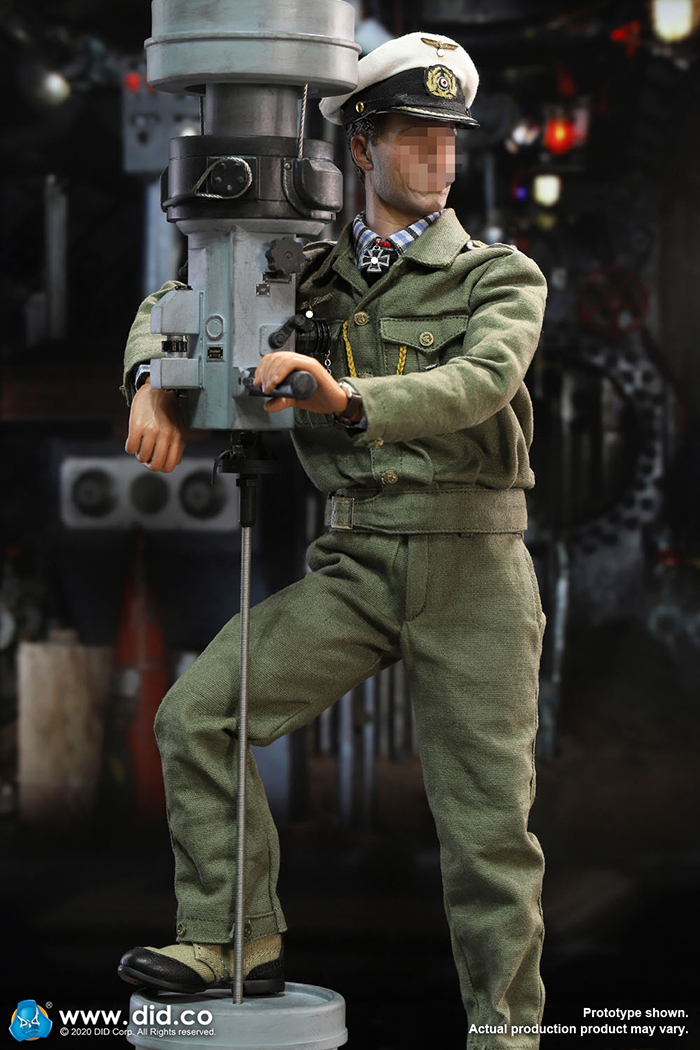 E60058-08 German U-Boat Periscope Diorama Set w/ extra Head