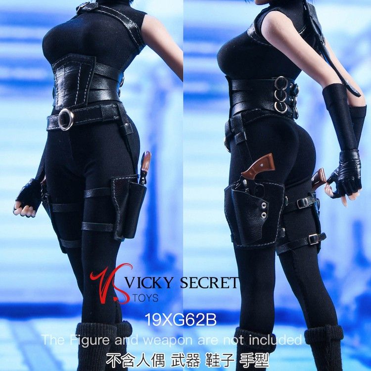vst19xg62b-09trQEGETpAB3hF Female Assassin Cloth set - black